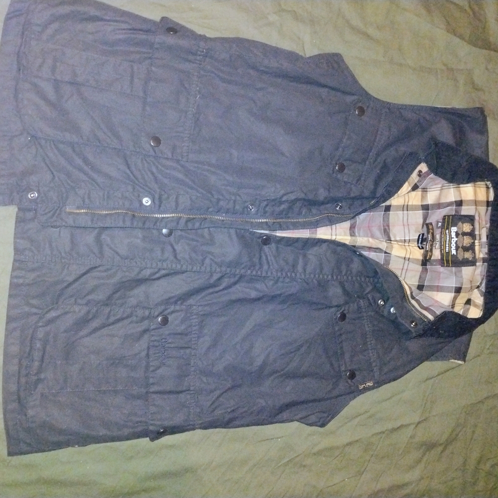 Barbour Navy Blue Vest